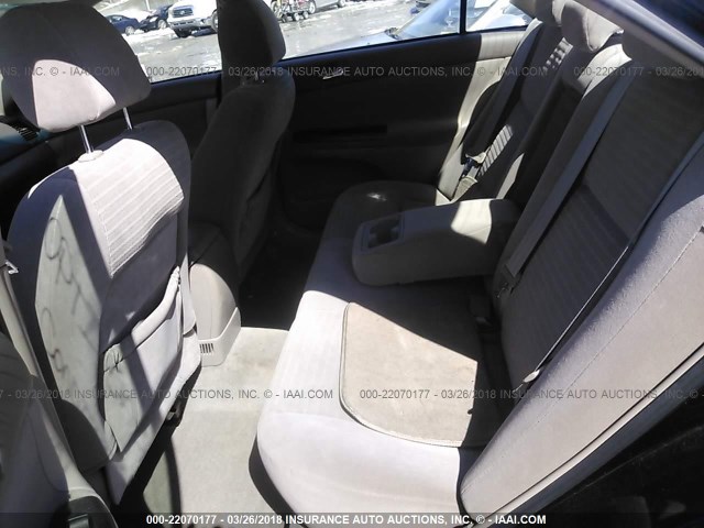 4T1BF30K25U083789 - 2005 TOYOTA CAMRY LE/XLE/SE BLACK photo 8