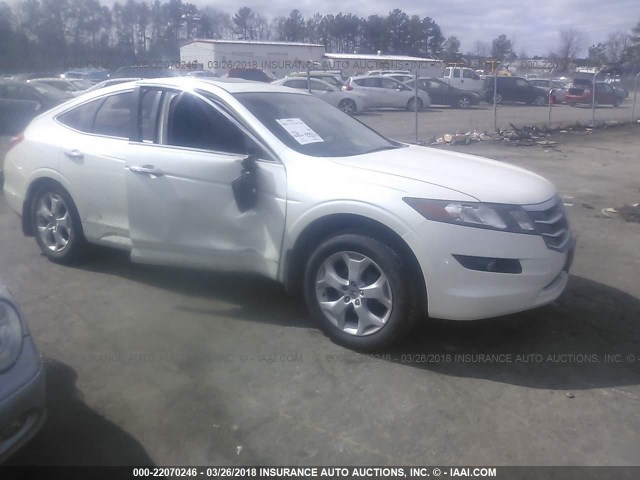 5J6TF1H50CL003947 - 2012 HONDA CROSSTOUR EXL თეთრი ფოტო 1