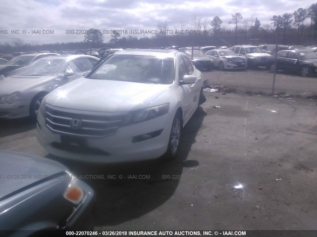 5J6TF1H50CL003947 - 2012 HONDA CROSSTOUR EXL თეთრი ფოტო 2