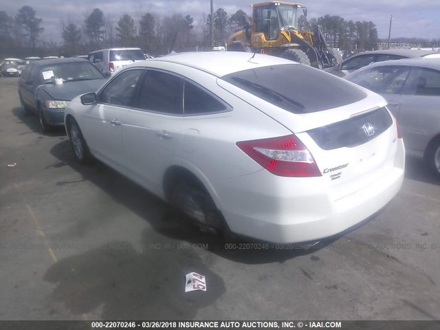 5J6TF1H50CL003947 - 2012 HONDA CROSSTOUR EXL თეთრი ფოტო 3