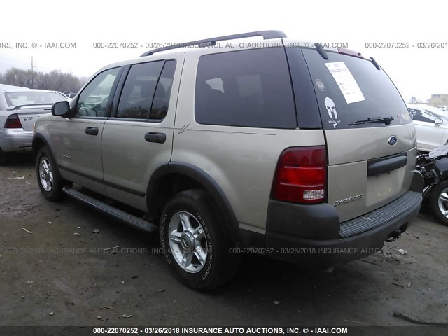 1FMZU72K94UB17640 - 2004 FORD EXPLORER XLS/XLS SPORT TAN photo 3