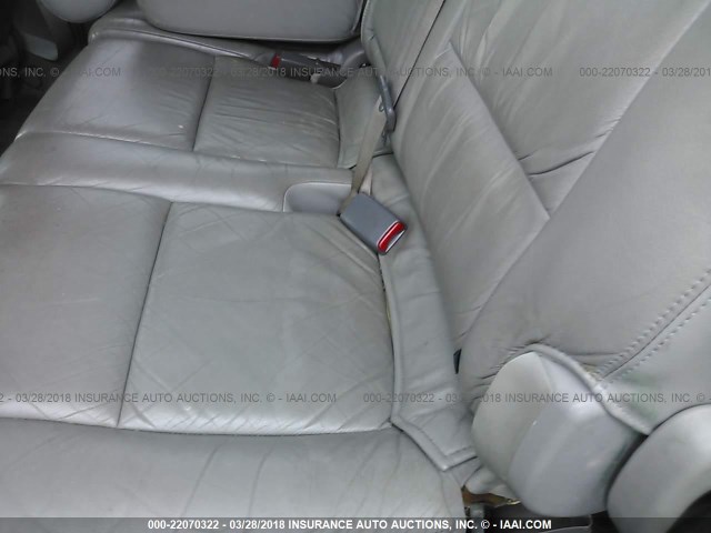 5TDBT48A71S015954 - 2001 TOYOTA SEQUOIA LIMITED GRAY photo 8