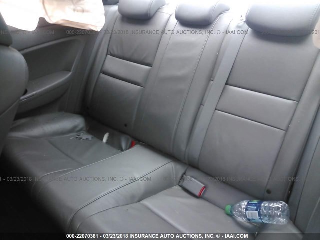 2HGFG11958H511012 - 2008 HONDA CIVIC EXL BLUE photo 8