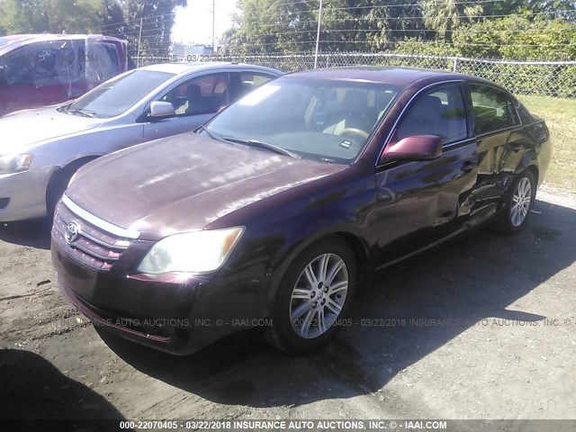 4T1BK36B96U076973 - 2006 TOYOTA AVALON XL/XLS/TOURING/LIMITED MAROON photo 2