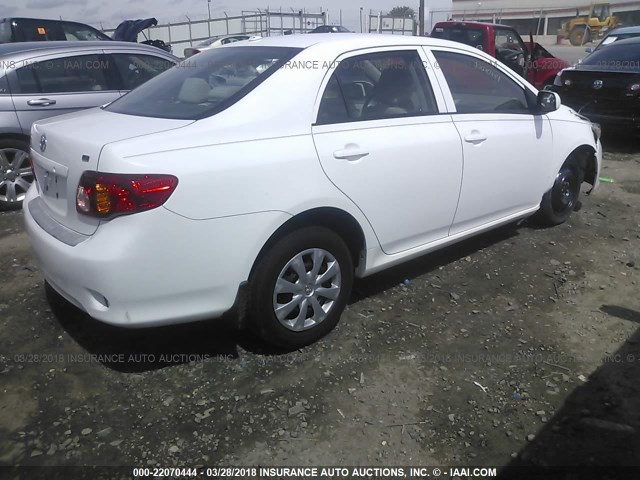 1NXBU4EE5AZ234309 - 2010 TOYOTA COROLLA S/LE/XLE WHITE photo 4