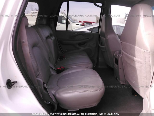 1FMEU15L51LA61861 - 2001 FORD EXPEDITION XLT WHITE photo 8