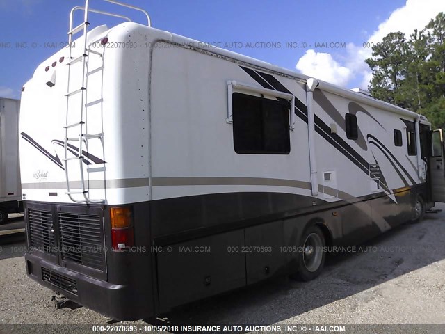 1RF12051X12015068 - 2001 ROADMASTER RAIL DYANASTER კრემისფერი ფოტო 4