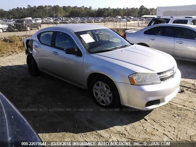 1B3BD4FB9BN541858 - 2011 DODGE AVENGER EXPRESS SILVER photo 1