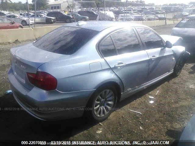 WBAPK53599A511255 - 2009 BMW 328 XI SULEV BLUE photo 4