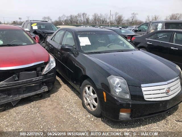 1G6DP577170138513 - 2007 CADILLAC CTS HI FEATURE V6 BLACK photo 1