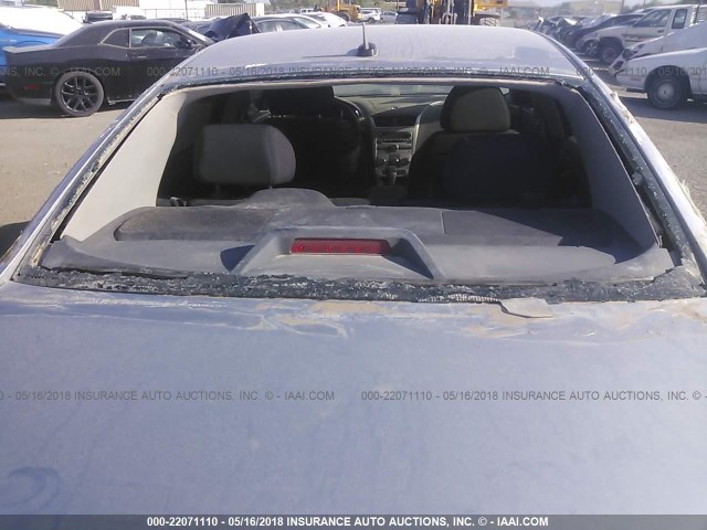 1G1ZC5E06A4119128 - 2010 CHEVROLET MALIBU 1LT SILVER photo 6