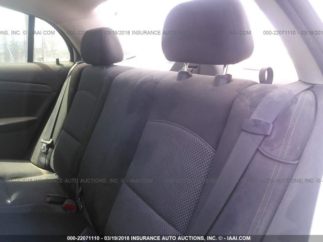 1G1ZC5E06A4119128 - 2010 CHEVROLET MALIBU 1LT SILVER photo 8