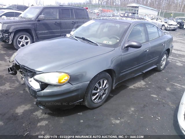 1G2NE52F73C213301 - 2003 PONTIAC GRAND AM SE GRAY photo 2