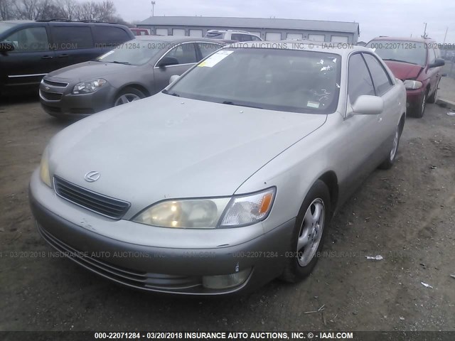 JT8BF28G8X0218930 - 1999 LEXUS ES 300 Champagne photo 2