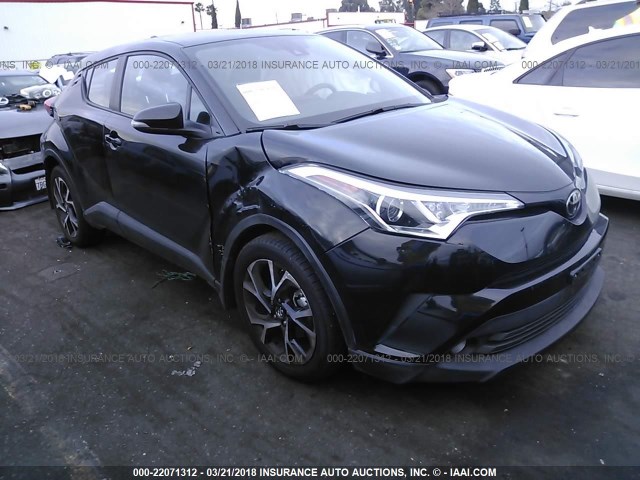 NMTKHMBX8JR012008 - 2018 TOYOTA C-HR XLE/XLE PREMIUM BLACK photo 1