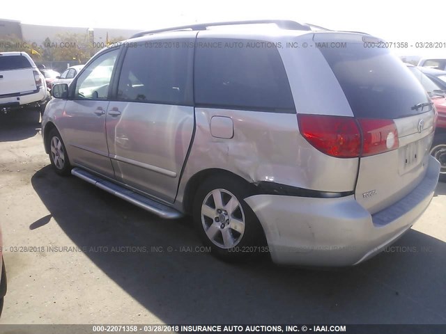 5TDZA23C96S449852 - 2006 TOYOTA SIENNA CE/LE GOLD photo 3