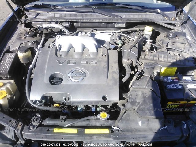 JN1DA31D42T401900 - 2002 NISSAN MAXIMA GLE/GXE/SE Dark Blue photo 10