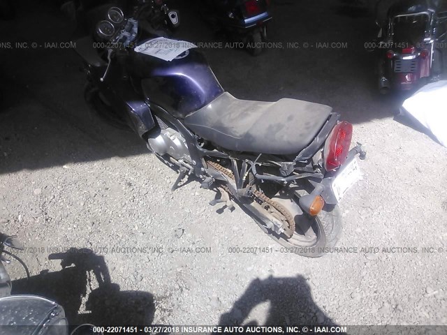 VTTGM51A962102012 - 2006 SUZUKI GS500 FK PURPLE photo 3