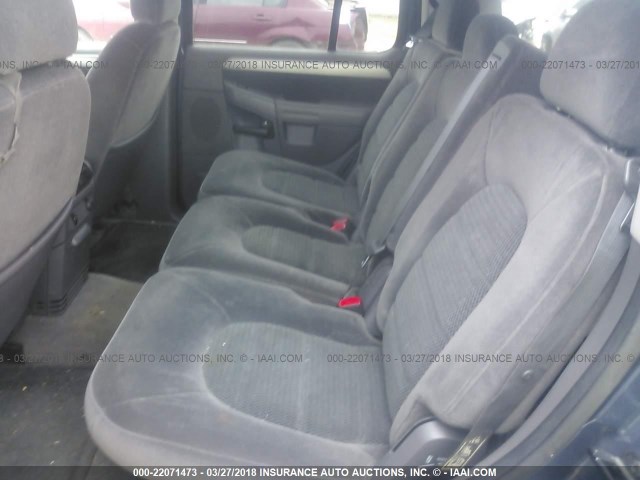 1FMZU63K53UB93749 - 2003 FORD EXPLORER XLT/XLT SPORT/NBX BLUE photo 8