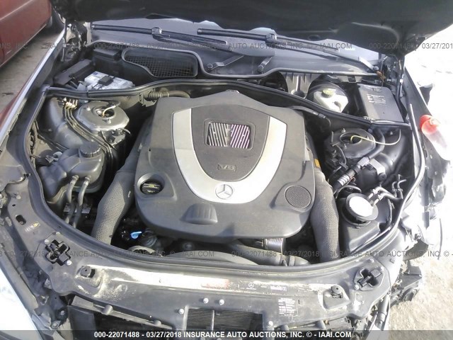 WDDNG71X37A047894 - 2007 MERCEDES-BENZ S 550 GRAY photo 10