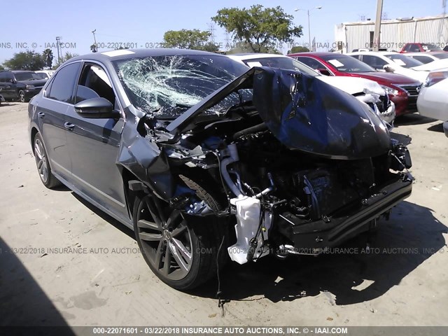 1VWDT7A37HC084349 - 2017 VOLKSWAGEN PASSAT R-LINE Boz foto 1