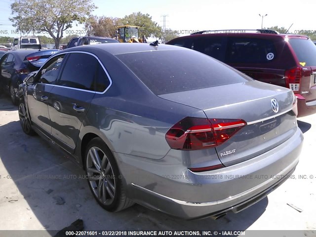 1VWDT7A37HC084349 - 2017 VOLKSWAGEN PASSAT R-LINE Boz foto 3