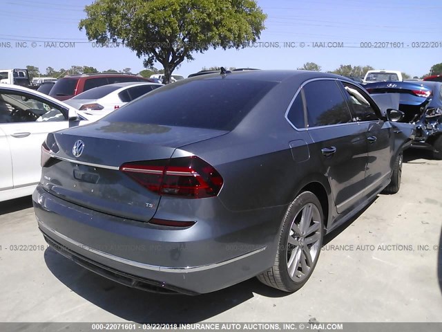 1VWDT7A37HC084349 - 2017 VOLKSWAGEN PASSAT R-LINE Boz foto 4