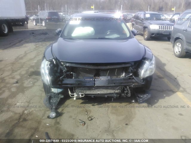 1N4AA5AP2CC858959 - 2012 NISSAN MAXIMA S/SV GRAY photo 6