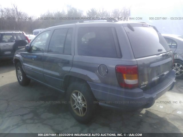 1J4GW48S24C317013 - 2004 JEEP GRAND CHEROKEE LAREDO/COLUMBIA/FREEDOM 灰色 照片 3