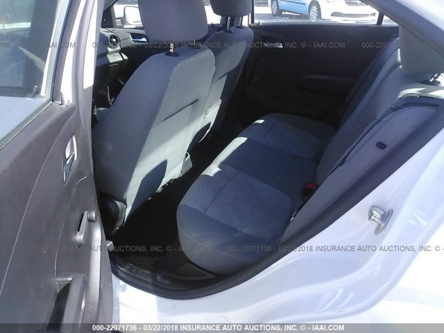 1G1JB5SH7C4151762 - 2012 CHEVROLET SONIC LS 白色 照片 8