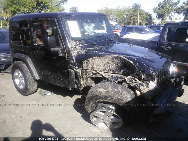 1J4FA49S96P766421 - 2006 JEEP WRANGLER / TJ SPORT BLACK photo 6