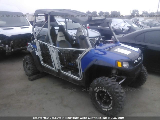 4XAXH76A3AD092948 - 2010 POLARIS RANGER BLUE photo 1