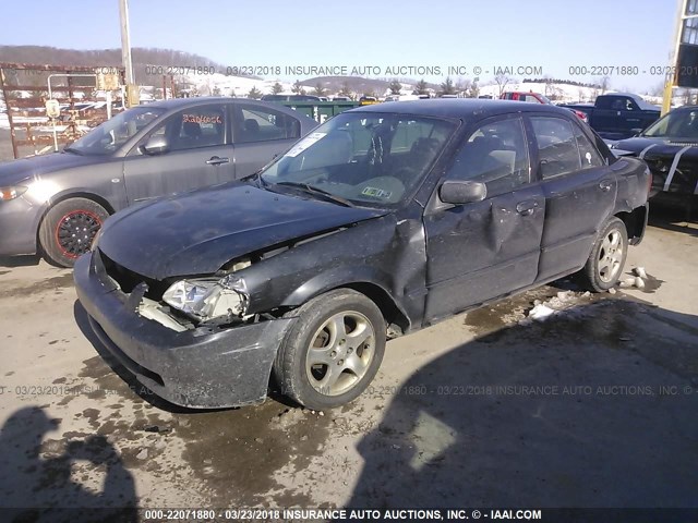 JM1BJ2214X0164188 - 1999 MAZDA PROTEGE ES 黑色 照片 2