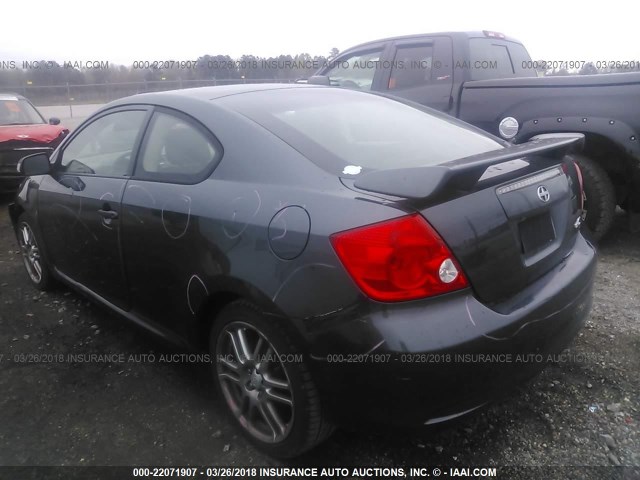JTKDE177260106253 - 2006 TOYOTA SCION TC 灰色 照片 3