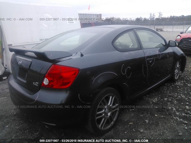 JTKDE177260106253 - 2006 TOYOTA SCION TC 灰色 照片 4