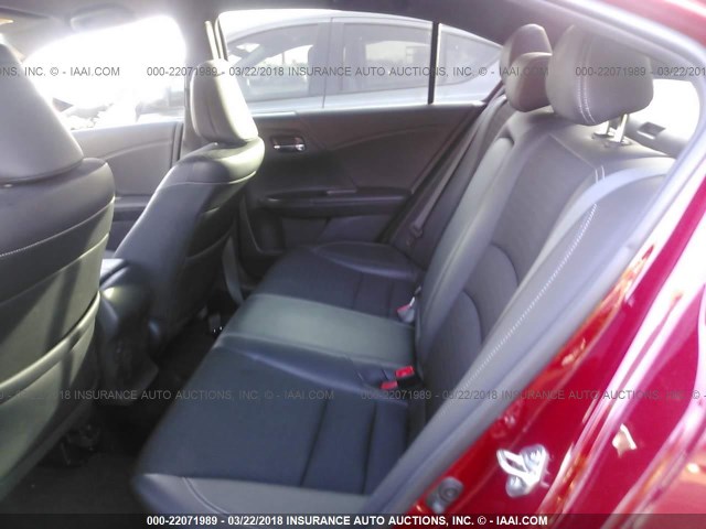 1HGCR2F53GA137070 - 2016 HONDA ACCORD SPORT 红色 照片 8