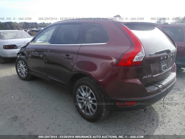 YV4992DZ5A2120543 - 2010 VOLVO XC60 T6 RED photo 3