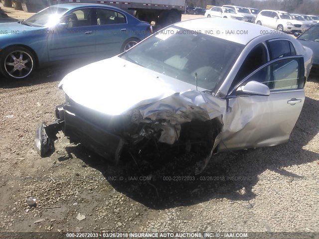1G1ZC5EB8AF187078 - 2010 CHEVROLET MALIBU 1LT 银色 照片 6