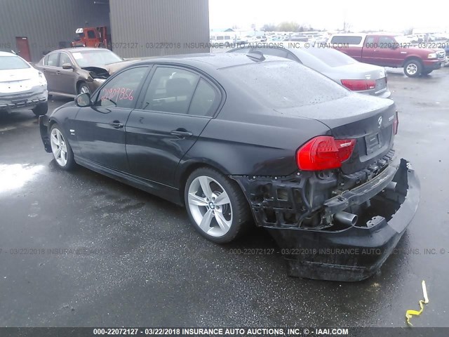 WBAPL33589A515041 - 2009 BMW 335 XI BLACK photo 3
