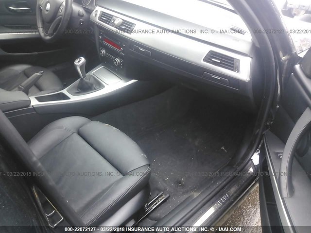 WBAPL33589A515041 - 2009 BMW 335 XI BLACK photo 5