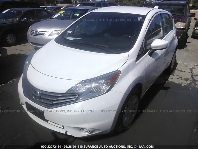 3N1CE2CP5GL399863 - 2016 NISSAN VERSA NOTE S/S PLUS/SV/SL/SR WHITE photo 2