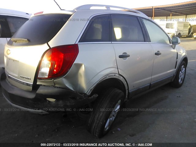 3GNAL2EK0DS642239 - 2013 CHEVROLET CAPTIVA LS SILVER photo 4