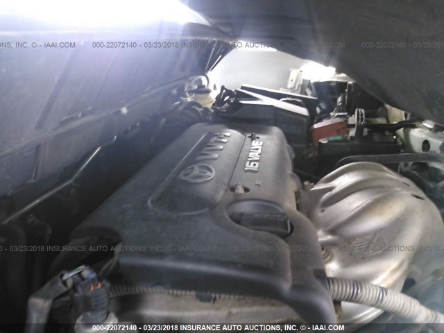 JTLKE50E881044163 - 2008 TOYOTA SCION XB WHITE photo 10