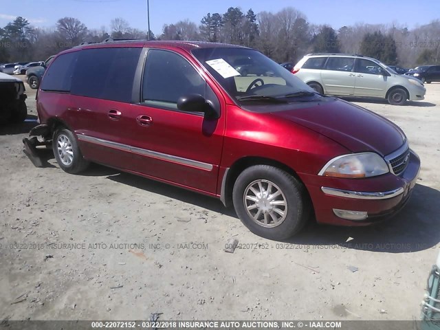 2FMZA5249XBC66638 - 1999 FORD WINDSTAR SE RED photo 1