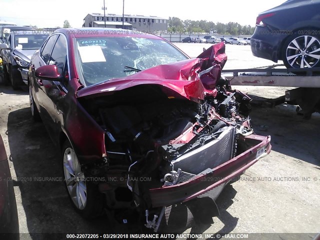 1G4PS5SK7F4179008 - 2015 BUICK VERANO RED photo 1