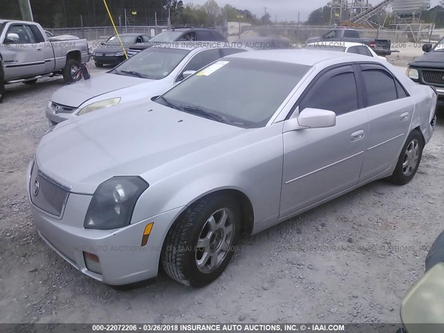 1G6DM57N930159210 - 2003 CADILLAC CTS SILVER photo 2