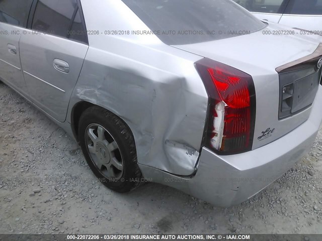 1G6DM57N930159210 - 2003 CADILLAC CTS SILVER photo 6