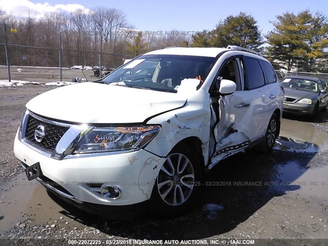 5N1AR2MM5GC635268 - 2016 NISSAN PATHFINDER S/SV/SL/PLATINUM 白色 照片 2