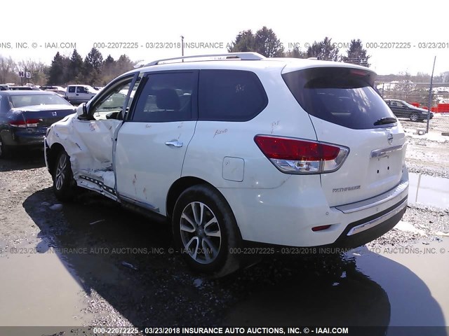 5N1AR2MM5GC635268 - 2016 NISSAN PATHFINDER S/SV/SL/PLATINUM 白色 照片 3