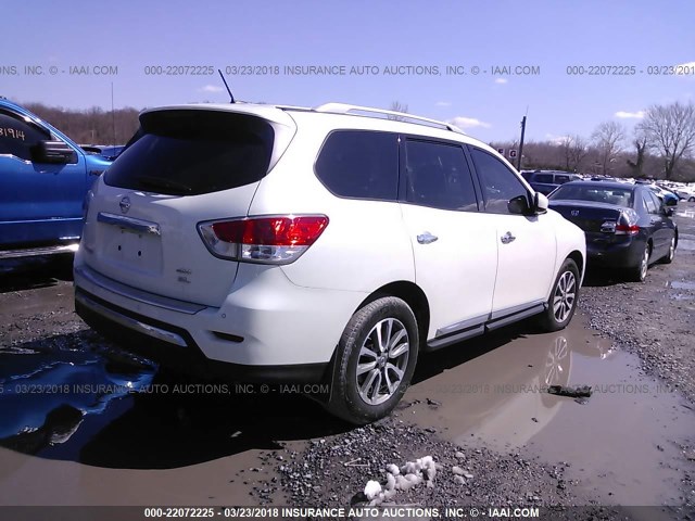 5N1AR2MM5GC635268 - 2016 NISSAN PATHFINDER S/SV/SL/PLATINUM 白色 照片 4